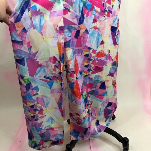 SALE Nasty Gal Crystal Matrix Maxi Dress Open Slit - Picture 6 of 8